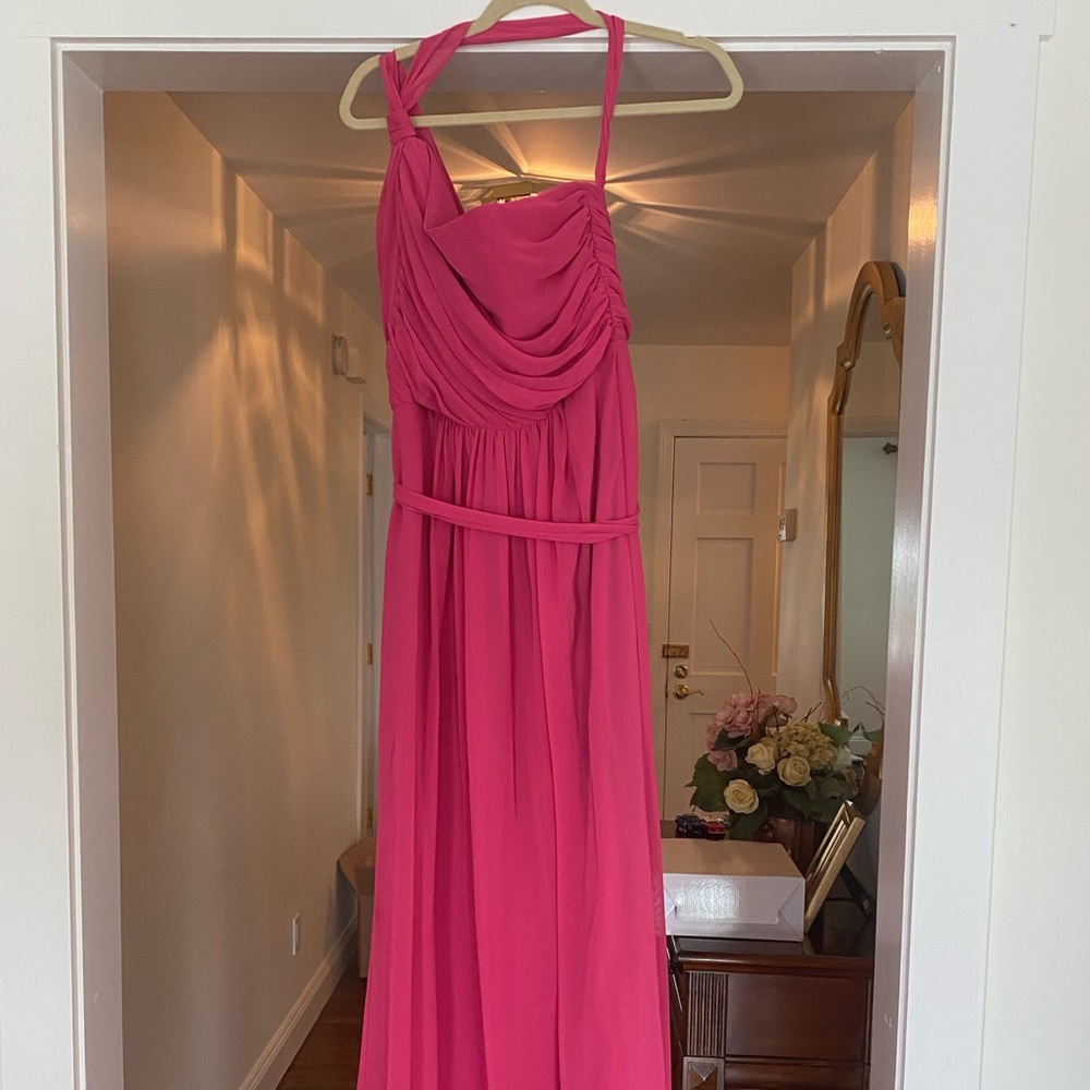 Jim Hjelm pink maxi dress size 12